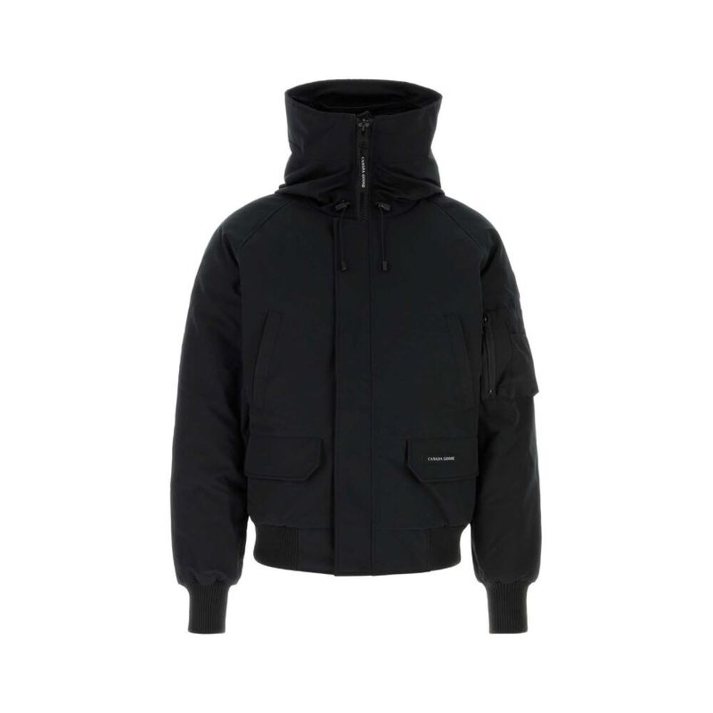 Canada Goose Men Black Polyester Blend Chilliwack Down Jacket